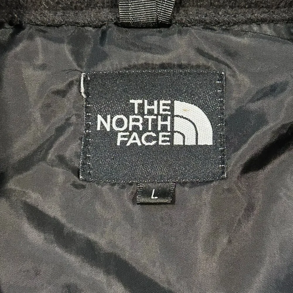 The North Face Windstopper Fleece Jacket Men’s Large Black Full Zip Gore Vintage